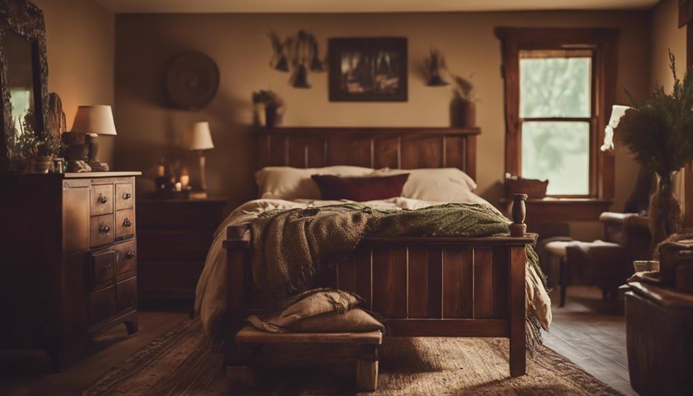 Cozy Rustic Farmhouse Bedroom Color Scheme Ideas