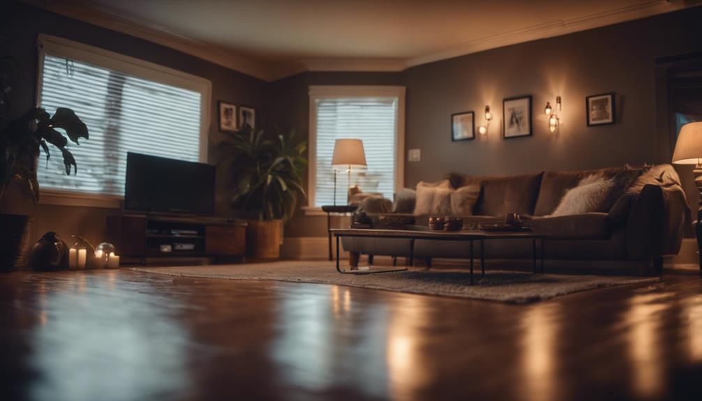 lighting and flooring improvements