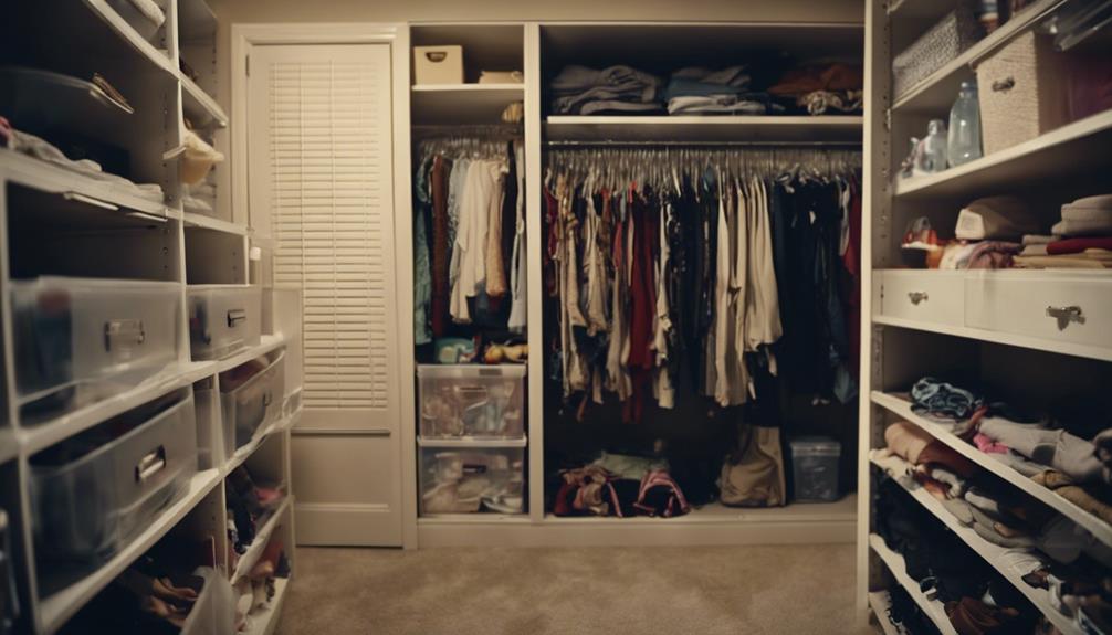 organizing small closets efficiently