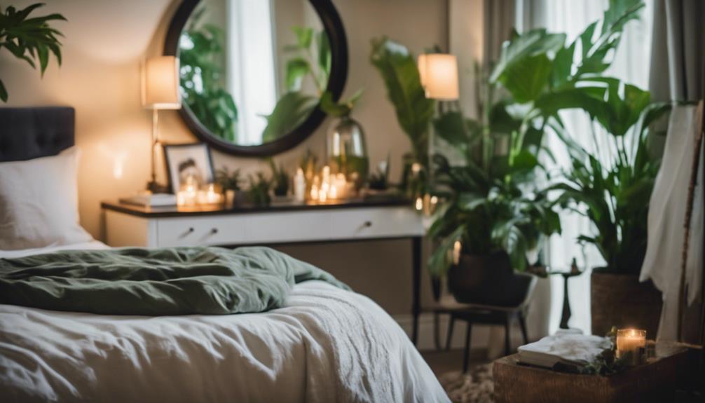 reflective decor in home