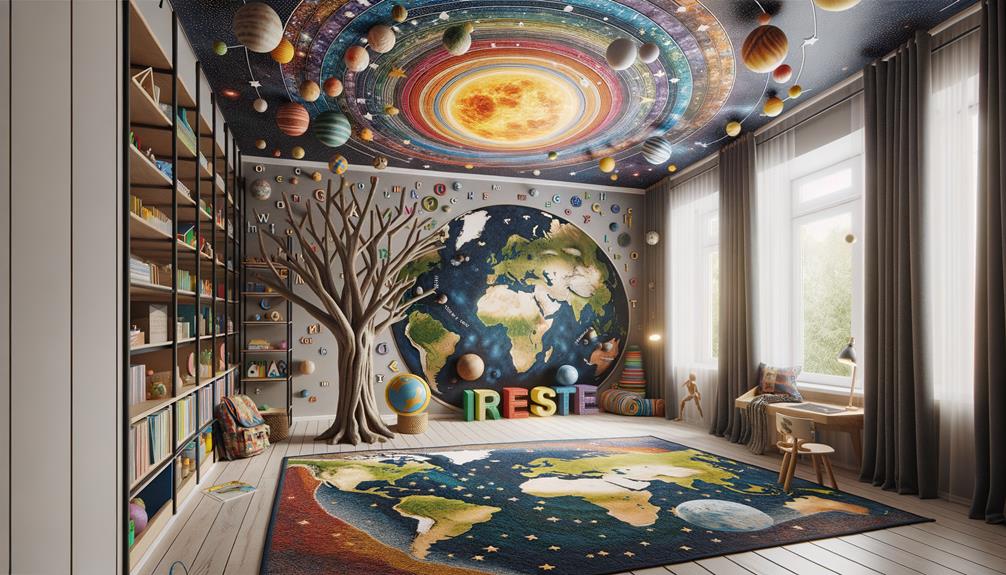 designing classroom with educational decor