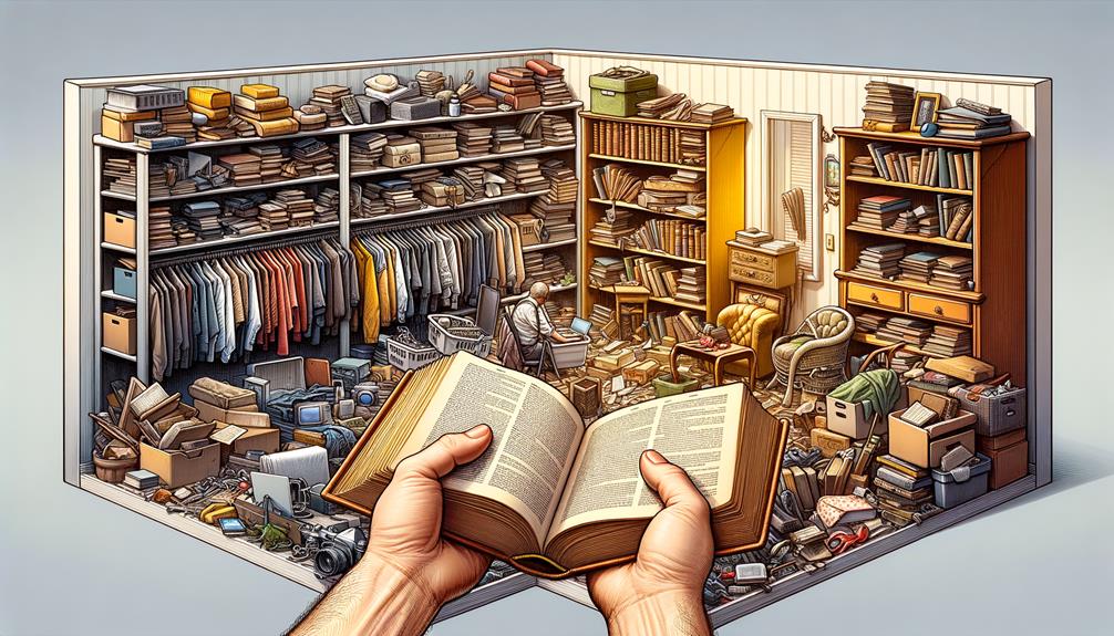 maintaining balance in belongings