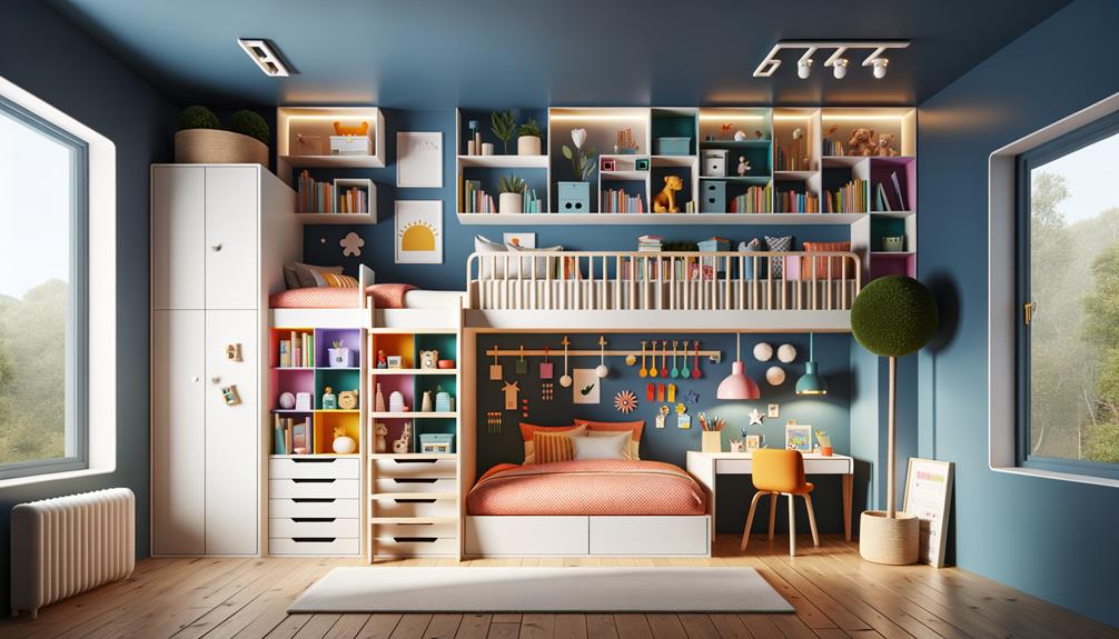 10 Clever Ways to Maximize Kids' Bedroom Spaces