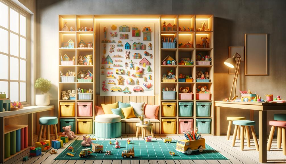playful toy organization ideas