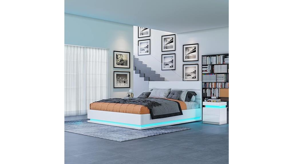 gas lift ottoman bed