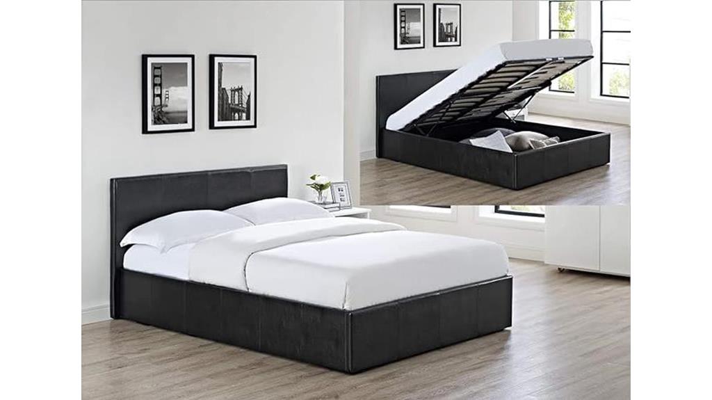 versatile storage ottoman bed